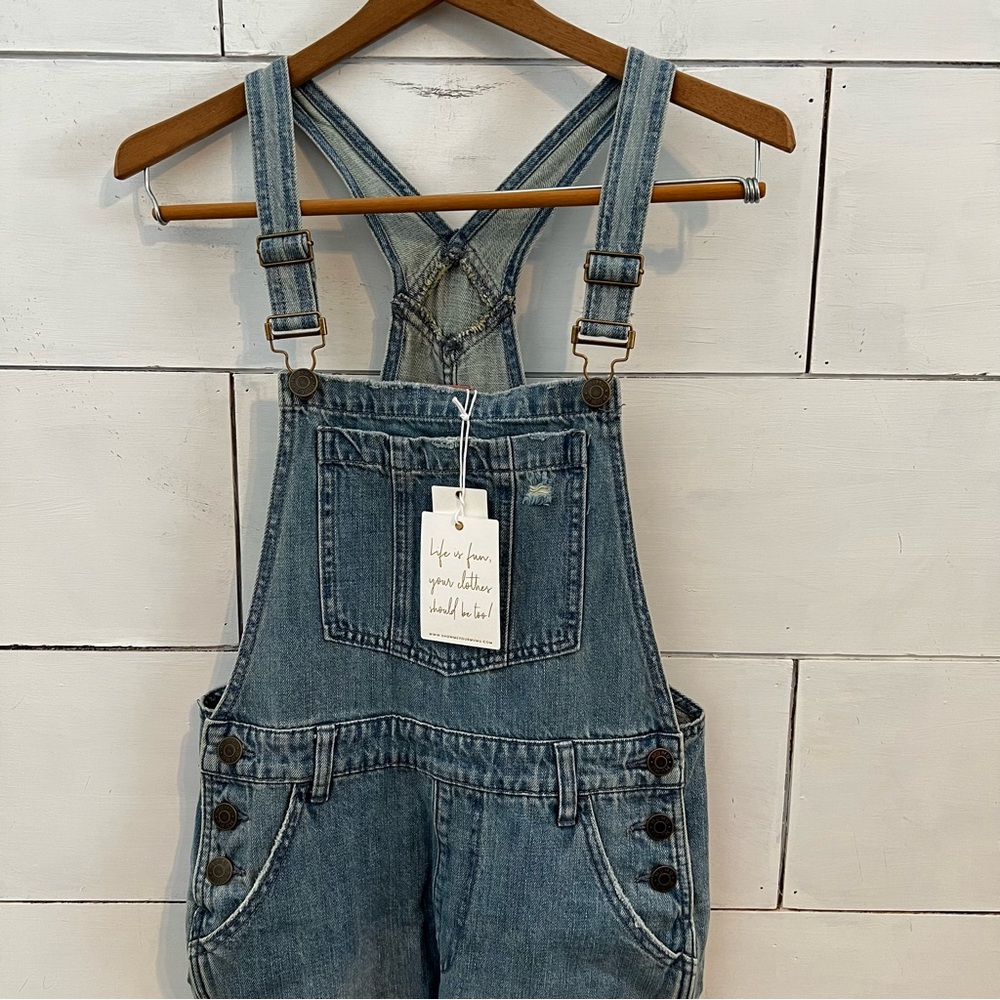 Show Me Your Mumu Oakland Overalls Vintage Indigo. New with tags. Size Small. - Picture 7 of 15